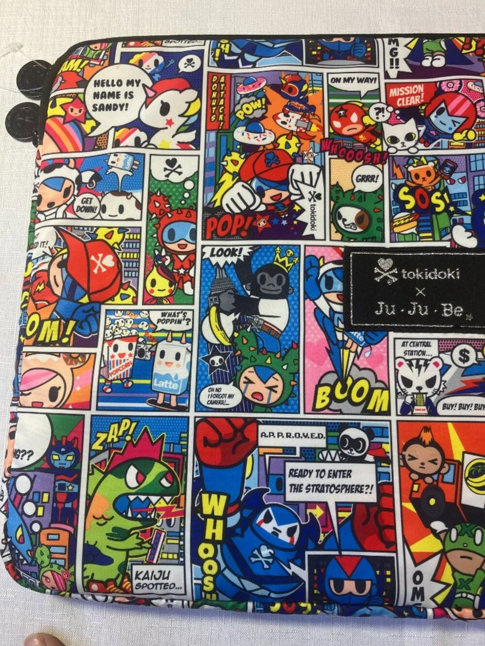 Tokidoki X Jujube Super Toki Megatech Laptop Case